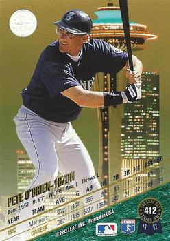 Pete O’Brien  baseball card collectible - Main Image 2