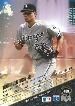 Robin Ventura  baseball card collectible - Main Image 2