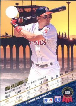 Tim Salmon  baseball card collectible - Main Image 2