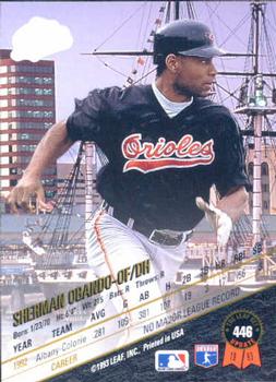 Sherman Obando  baseball card collectible - Main Image 2