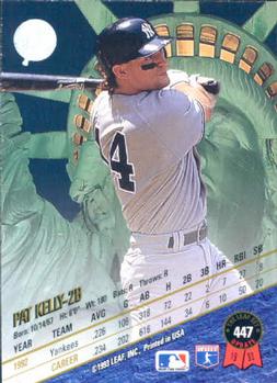 Pat Kelly  baseball card collectible - Main Image 2