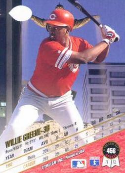 Willie Greene  baseball card collectible - Main Image 2