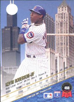Kevin Roberson  baseball card collectible - Main Image 2