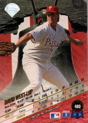 David West  baseball card collectible - Main Image 2