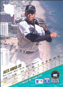 Alex Arias  baseball card collectible - Main Image 2