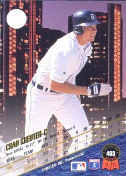 Chad Kreuter  baseball card collectible - Main Image 2
