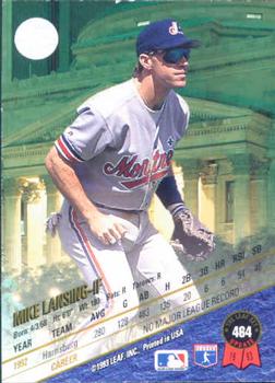 Mike Lansing  baseball card collectible - Main Image 2