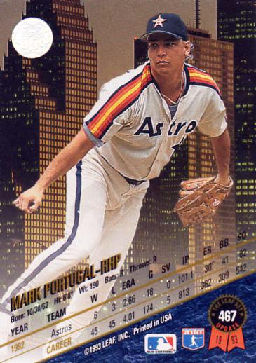 Mark Portugal  baseball card collectible - Main Image 2