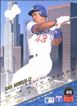Raul Mondesi  baseball card collectible - Main Image 2