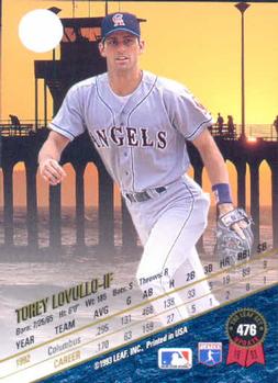Torey Lovullo  baseball card collectible - Main Image 2