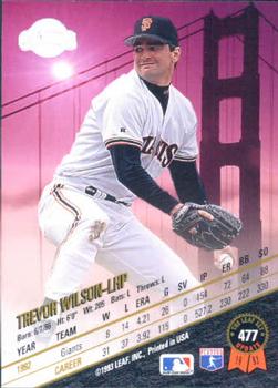 Trevor Wilson  baseball card collectible - Main Image 2