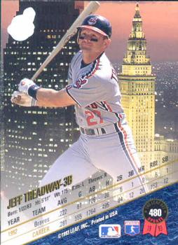 Jeff Treadway  baseball card collectible - Main Image 2