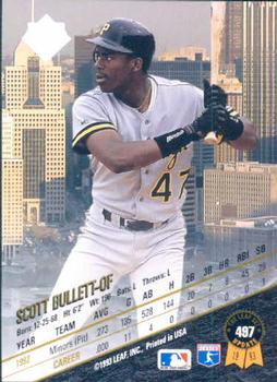 Scott Bullett  baseball card collectible - Main Image 2