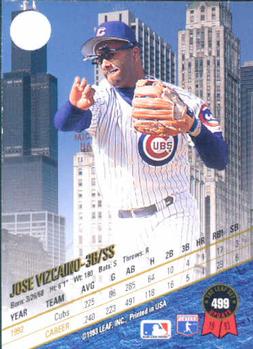 Jose Vizcaino  baseball card collectible - Main Image 2
