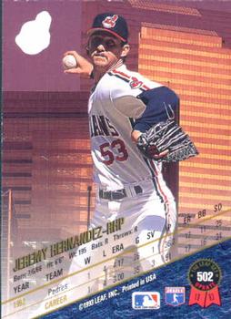 Jeremy Hernandez  baseball card collectible - Main Image 2