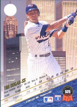 Tim Bogar  baseball card collectible - Main Image 2
