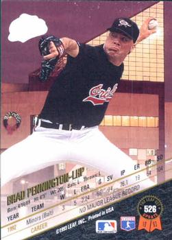 Brad Pennington  baseball card collectible - Main Image 2