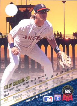 Kelly Gruber  baseball card collectible - Main Image 2