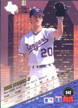 Doug Strange  baseball card collectible - Main Image 2