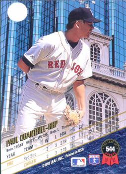 Paul Quantrill  baseball card collectible - Main Image 2