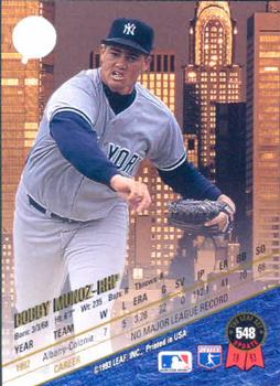 Bobby Munoz  baseball card collectible - Main Image 2