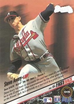Steve Avery  baseball card collectible - Main Image 2