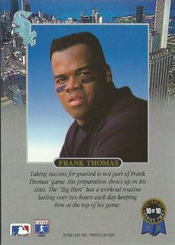 Frank Thomas  baseball card collectible - Main Image 2