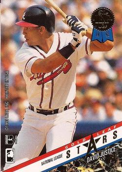 Joe Carter / David Justice  baseball card collectible - Main Image 2