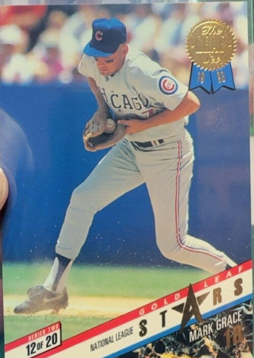 Mark Grace / Frank Thomas  baseball card collectible - Main Image 3
