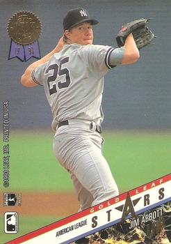 Tom Glavine / Jim Abbott  baseball card collectible - Main Image 2