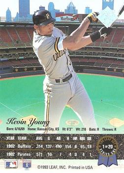 Kevin Young  baseball card collectible - Main Image 2