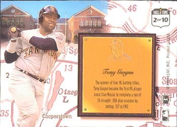 Tony Gwynn  baseball card collectible - Main Image 2