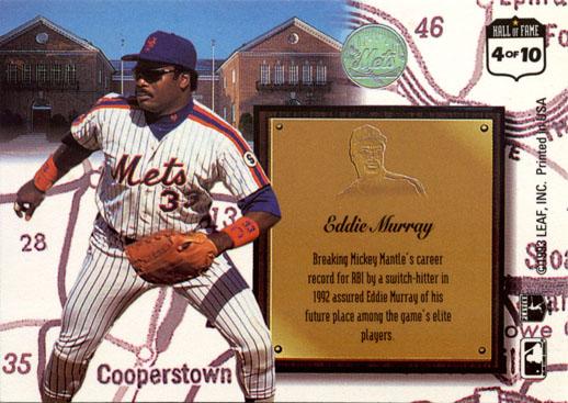 Eddie Murray  baseball card collectible - Main Image 2