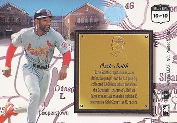 Ozzie Smith  baseball card collectible - Main Image 2
