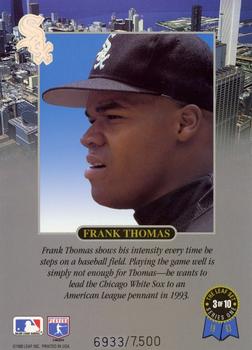 Frank Thomas  baseball card collectible - Main Image 2