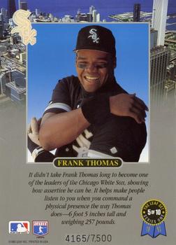 Frank Thomas  baseball card collectible - Main Image 2