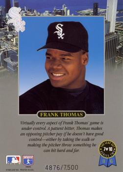 Frank Thomas  baseball card collectible - Main Image 2