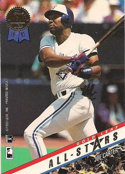 David Justice / Joe Carter  baseball card collectible - Main Image 2