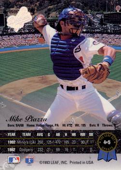 Mike Piazza  baseball card collectible - Main Image 2