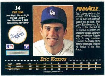 Eric Karros  baseball card collectible - Main Image 2