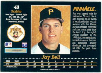 Jay Bell  baseball card collectible - Main Image 2