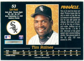Tim Raines  baseball card collectible - Main Image 2