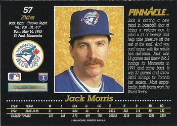 Jack Morris  baseball card collectible - Main Image 2