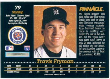 Travis Fryman  baseball card collectible - Main Image 2