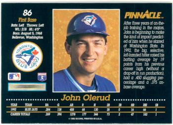 John Olerud  baseball card collectible - Main Image 2