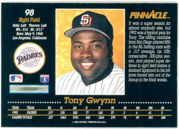 Tony Gwynn  baseball card collectible - Main Image 2