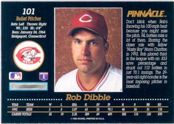 Rob Dibble  baseball card collectible - Main Image 2