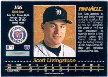 Scott Livingstone  baseball card collectible - Main Image 2