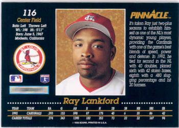 Ray Lankford  baseball card collectible - Main Image 2