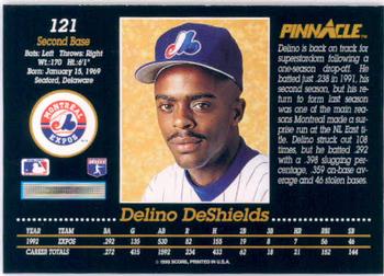 Delino DeShields  baseball card collectible - Main Image 2